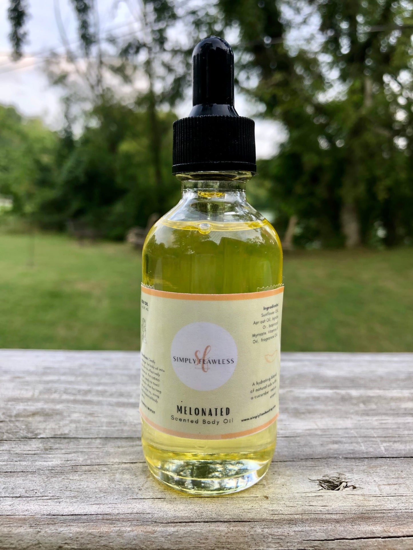 Melonated Body Oil