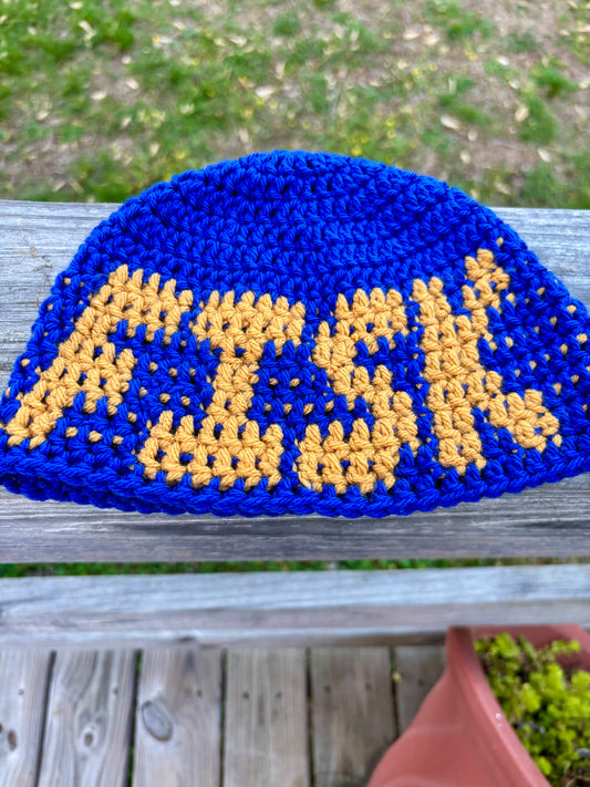 Fisk Inspired Skull Cap Beanie